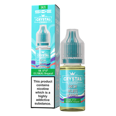 SKE Crystal V2 - Fresh Menthol Mojito - Nic Salt - 10ml 