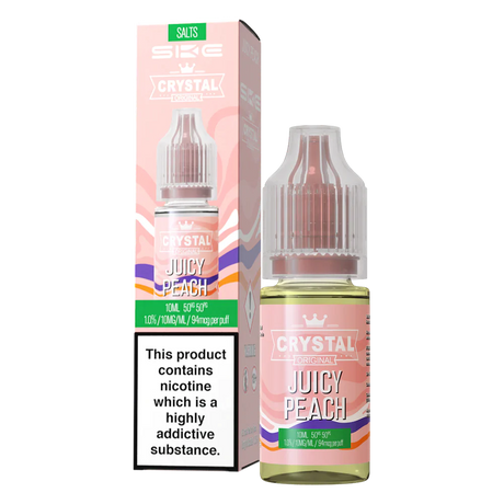 SKE Crystal V2 - Juicy Peach - Nic Salt - 10ml 