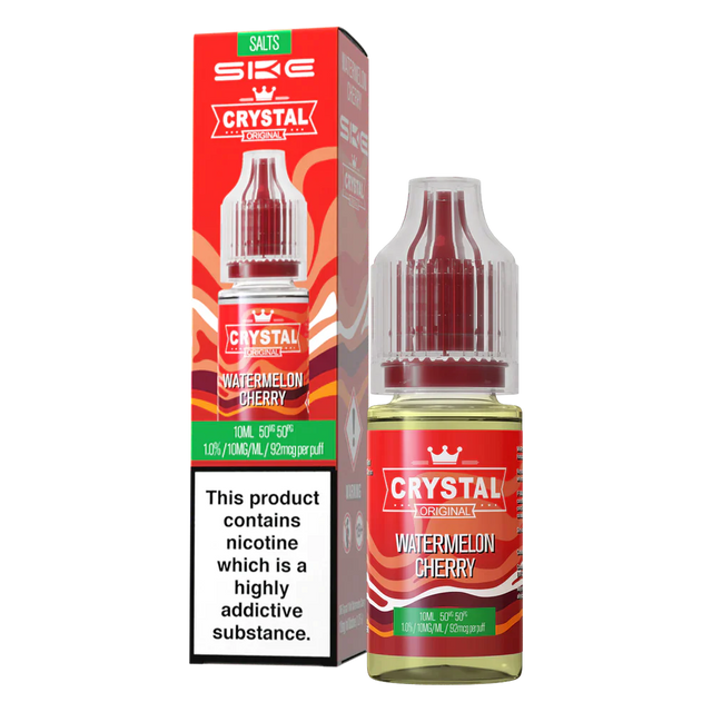 SKE Crystal V2 - Watermelon Cherry - Nic Salt - 10ml 