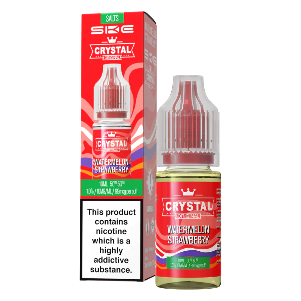 SKE Crystal V2 - Watermelon Strawberry - Nic Salt - 10ml 