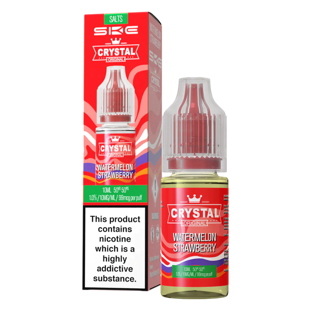 SKE Crystal V2 - Watermelon Strawberry - Nic Salt - 10ml 