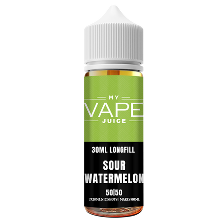My Vape Store - Sour Watermelon - 30ml Longfill 