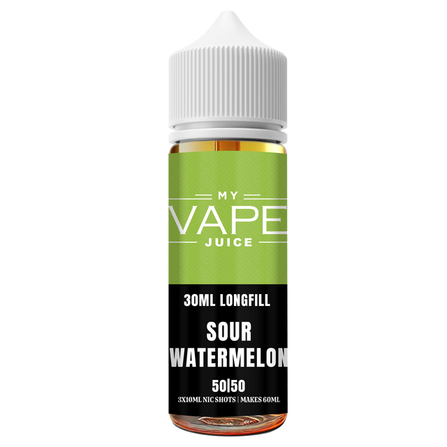 My Vape Store - Sour Watermelon - 30ml Longfill 