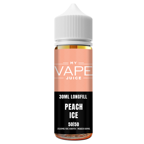 My Vape Store - Peach Ice - 30ml Longfill 