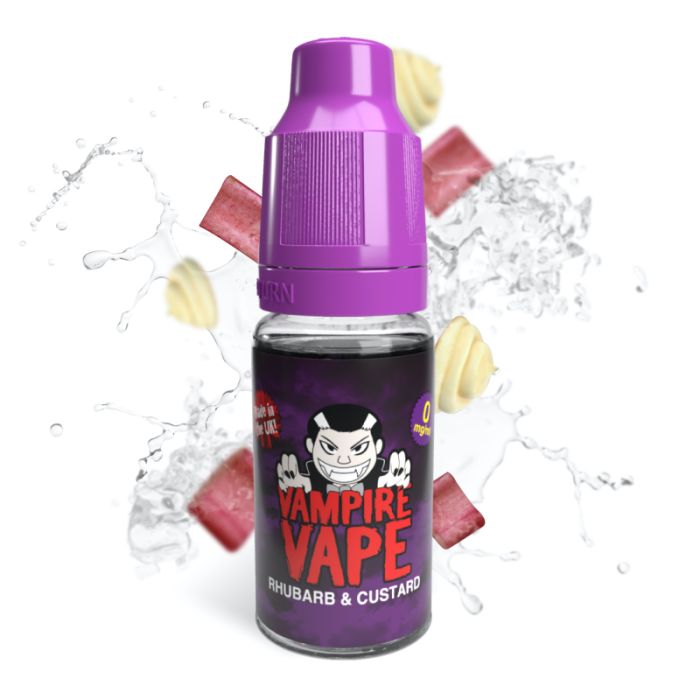 Vampire Vape - Rhubarb Custard - 10ml - My Vape Store UK