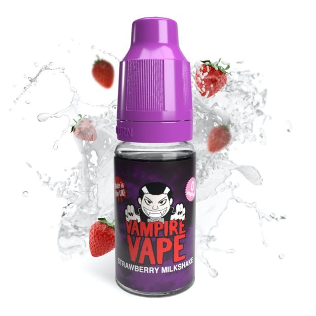 Vampire Vape - Strawberry Milkshake - 10ml - My Vape Store UK