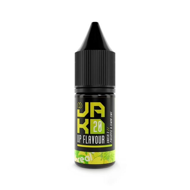 JAK'D - Unreal 3 - Pineapple, Lemon and Lime - Nic Salts - My Vape Store UK