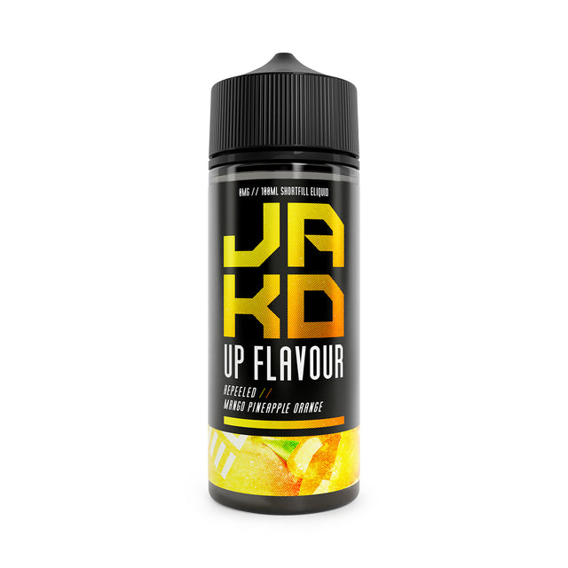 JAK'D - Re-Peeled Mango, Pineapple and Orange - Shortfill - My Vape Store UK