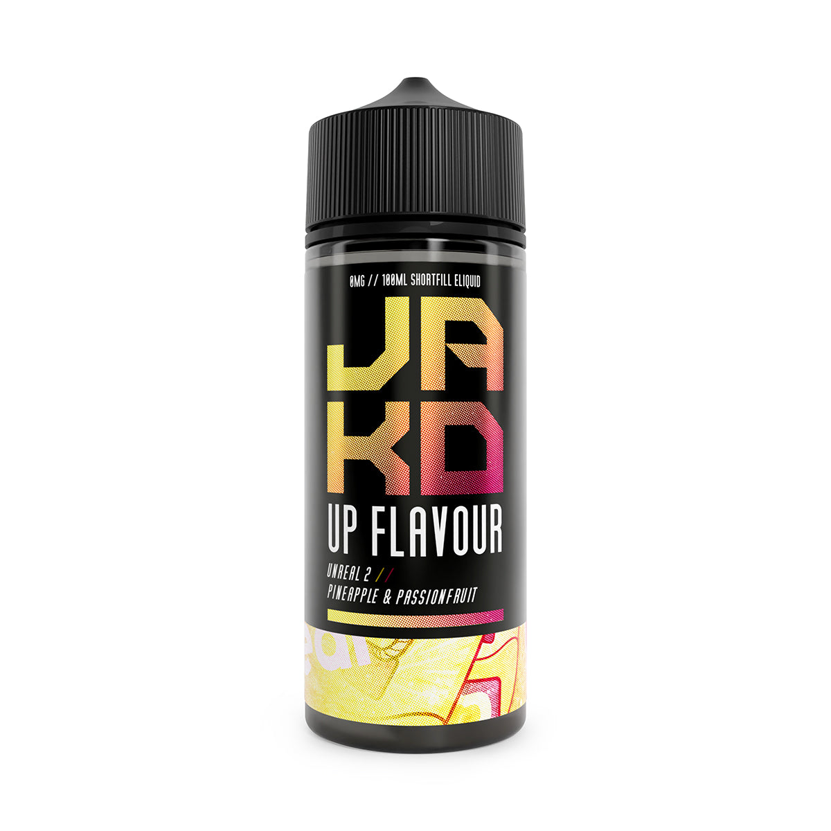 JAK'D - Unreal 2 - Pineapple and Passionfruit - Shortfill - My Vape Store UK