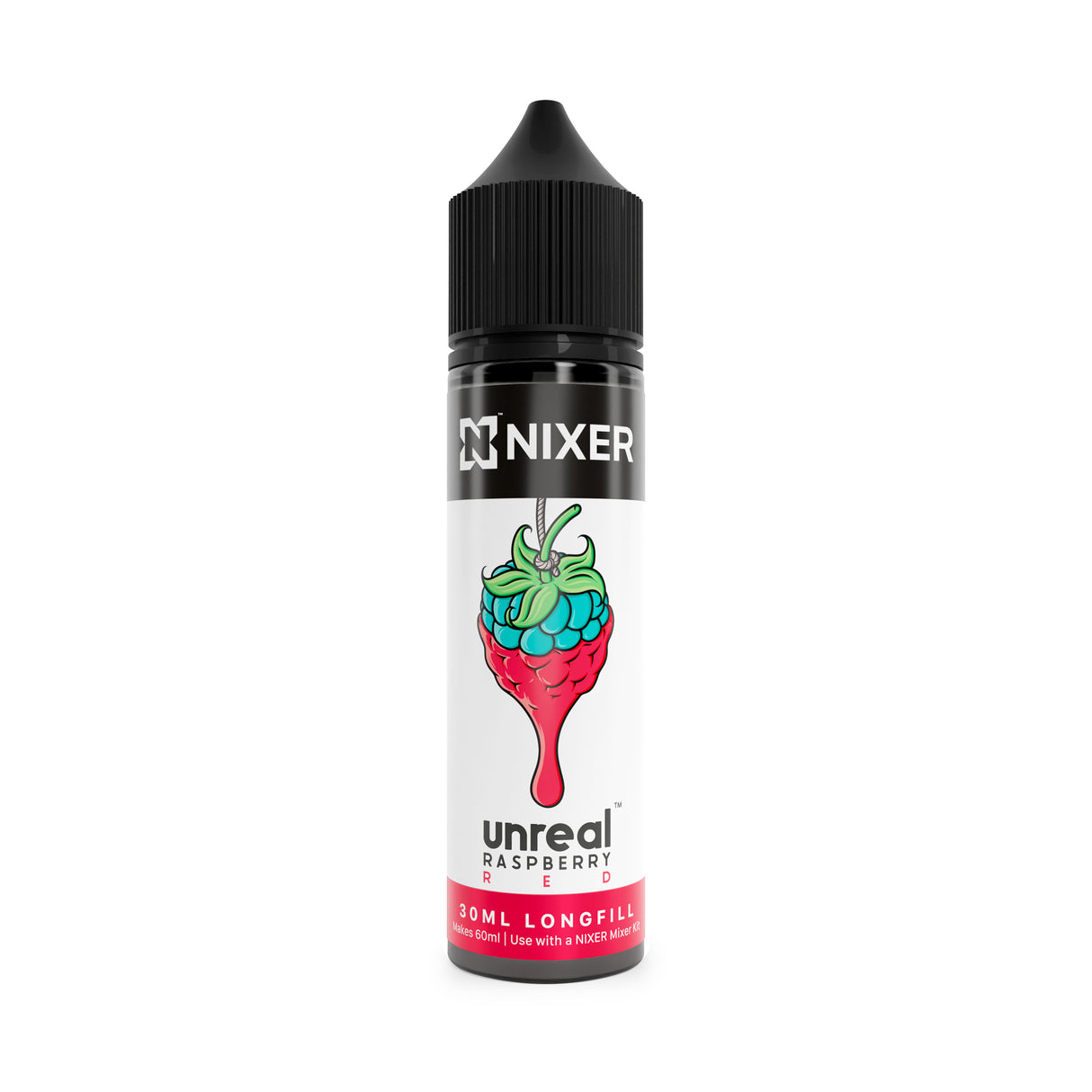 Nixer - Unreal Raspberry - Red - 30ml Longfill