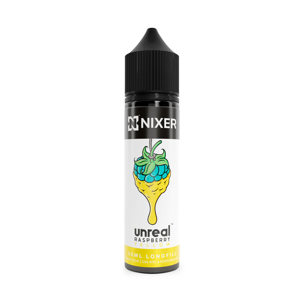 Nixer - Unreal Raspberry - Yellow - 30ml Longfill