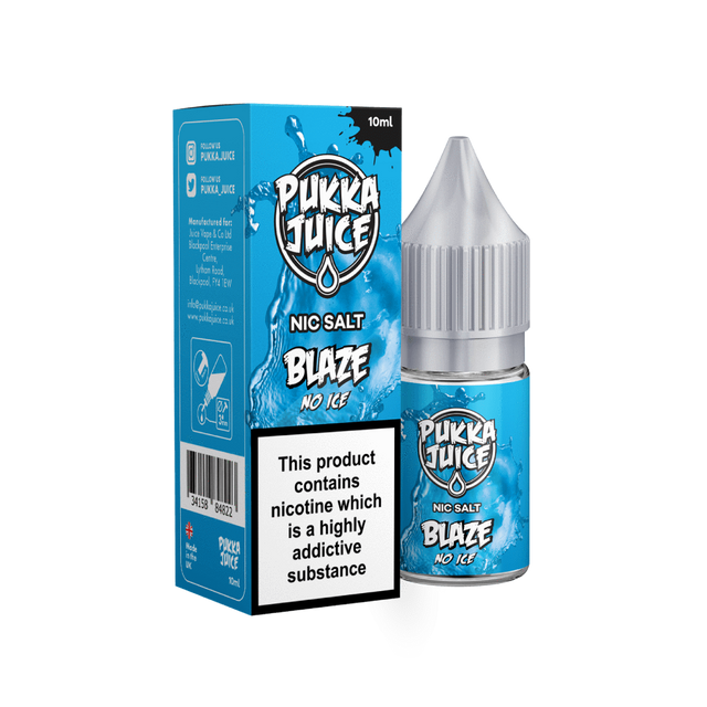 Pukka Juice - Blaze No Ice - Salts - My Vape Store