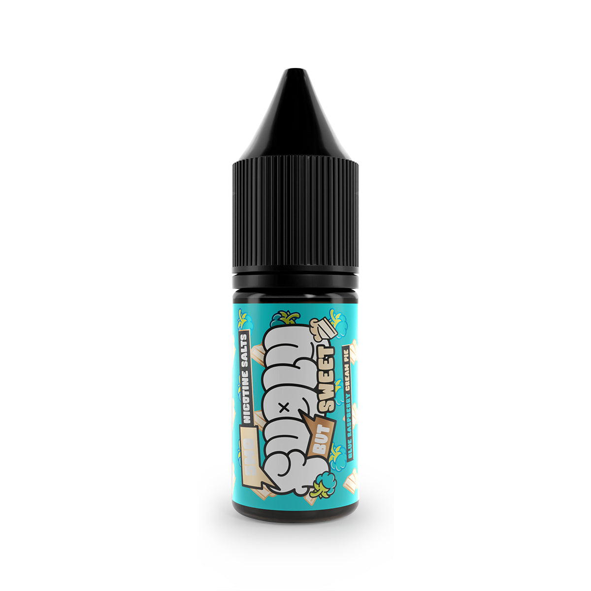 Fugly But Sweet - Blue Raspberry Cream pie 10ml Nic Salt - My Vape Store UK