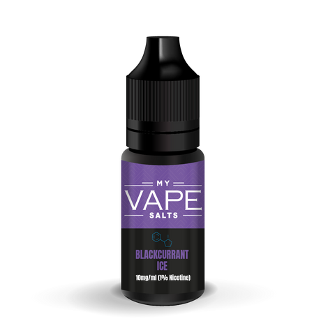 My Vape Salts - Blackcurrent Ice - 10ml - My Vape Store UK