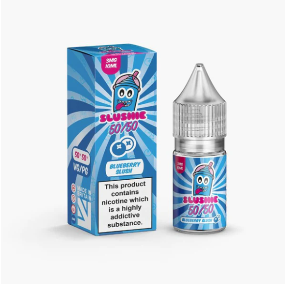 Slushie - Blueberry - 50/50 - 10ML - My Vape Store UK