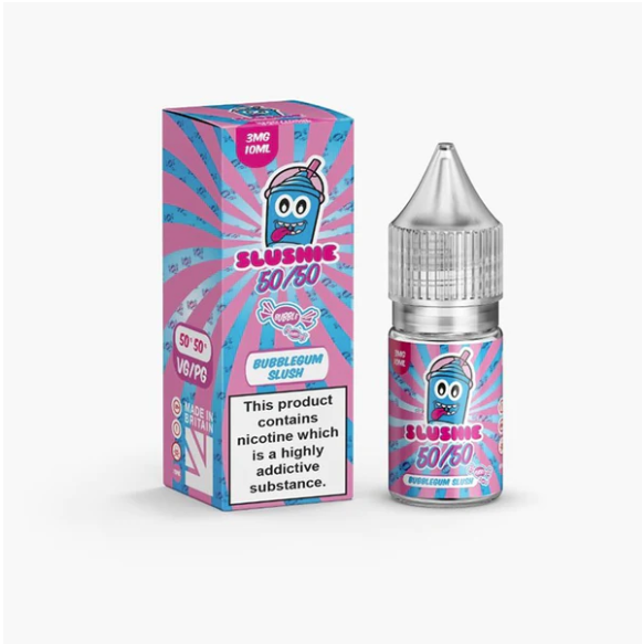 Slushie - Bubblegum - 50/50 - 10ML - My Vape Store UK