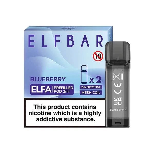 Elf Bar - Elfa Pre-Filled - Pods - My Vape Store UK