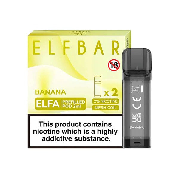 Elf Bar - Elfa Pre-Filled - Pods - My Vape Store UK