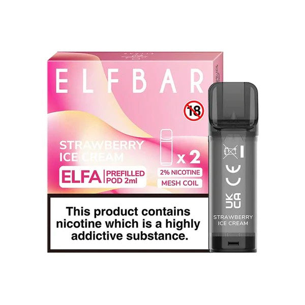 Elf Bar - Elfa Pre-Filled - Pods - My Vape Store UK