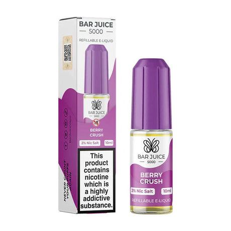 Bar Juice - Berry Crush - Nic Salts -10ml - My Vape Store UK