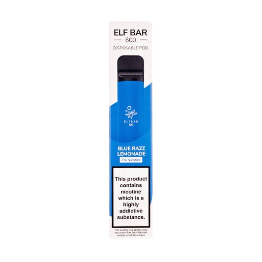 Elf Bar 600 - Disposable Device (All Flavours) - 20mg - My Vape Store UK