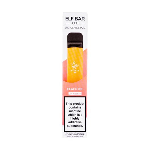 Elf Bar 600 - Disposable Device (All Flavours) - 20mg - My Vape Store UK