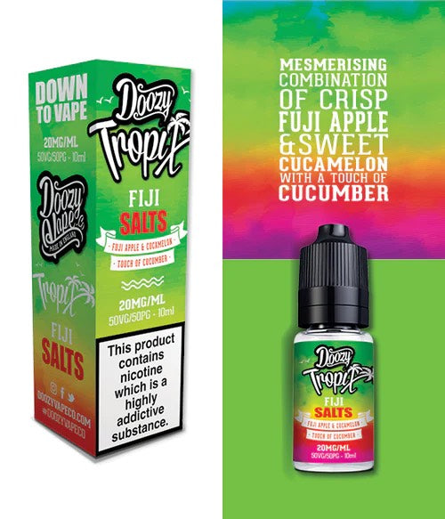 Doozy - Tropix Salts - Fiji - 10ML - My Vape Store UK