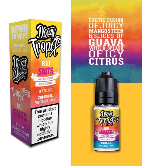 Doozy - Tropix Salts - Rio - 10ML - My Vape Store UK