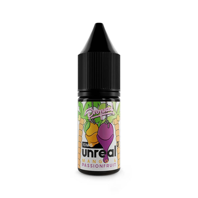 Unreal3 - Mango & Passionfruit - Salts -10ML - My Vape Store UK