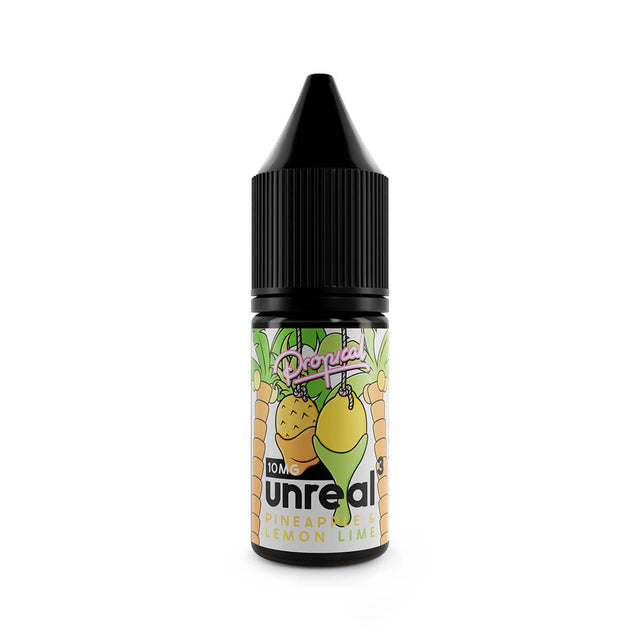 Unreal3 - Pineapple Lemon & Lime - Salts - 10ML - My Vape Store UK