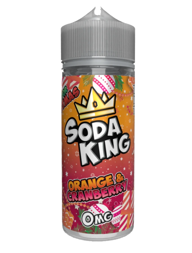 Soda King Christmas - Orange & Cranberry - 100ml - 0mg - My Vape Store