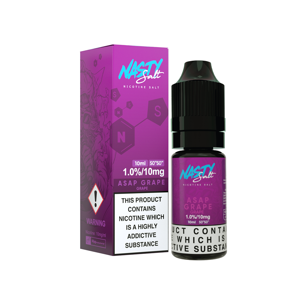 Nasty Juice - Asap Grape - Nic Salt - 10ml - My Vape Store