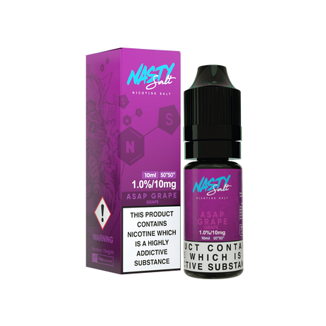 Nasty Juice - Asap Grape - Nic Salt - 10ml - My Vape Store