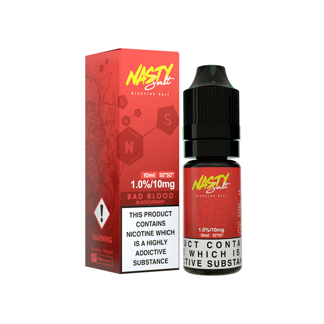 Nasty Juice - Bad Blood - Nic Salt - 10ml - My Vape Store