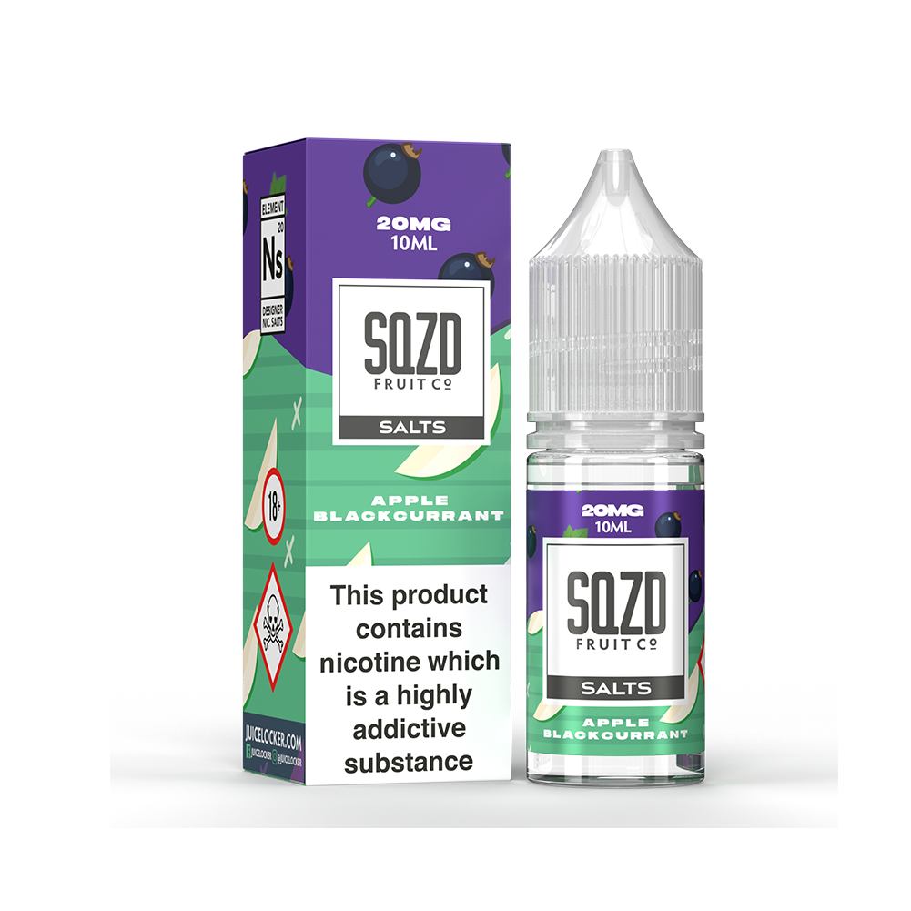 SQZD - Apple Blackcurrant - Nic Salt - 10ml - My Vape Store