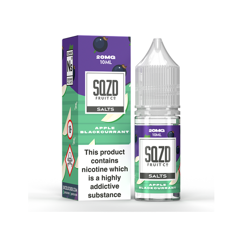 SQZD - Apple Blackcurrant - Nic Salt - 10ml - My Vape Store