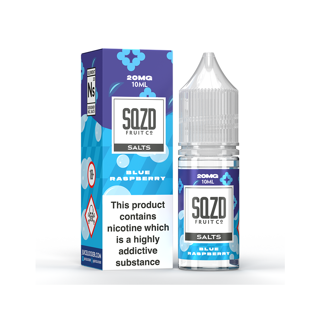 SQZD - Blue Raspberry - Nic Salt - 10ml - My Vape Store