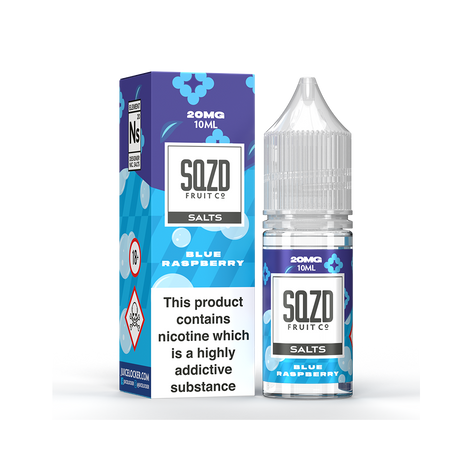 SQZD - Blue Raspberry - Nic Salt - 10ml - My Vape Store