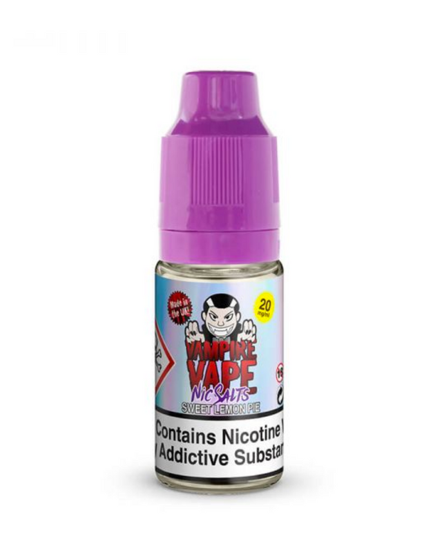 Vampire Vape - Sweet Lemon Pie - Nic Salt - 10ml - My Vape Store