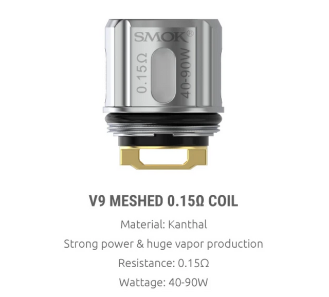 Smok - TFV9 - Coil - My Vape Store