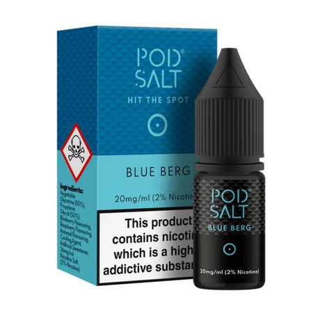 Pod Salt - Blue Berg - Nic Salt - 10ml - My Vape Store UK