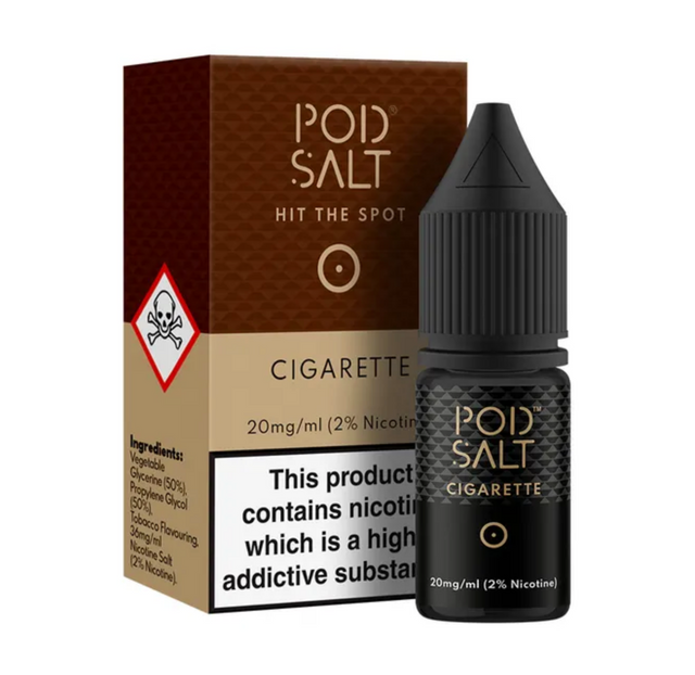 Pod Salt - Cigarette - Nic Salt - 10ml - My Vape Store UK