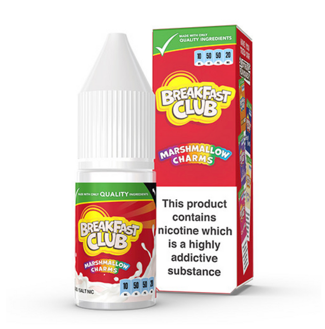 Breakfast Club - Marshmallow Charms - Nic Salt - 10ml - My Vape Store UK