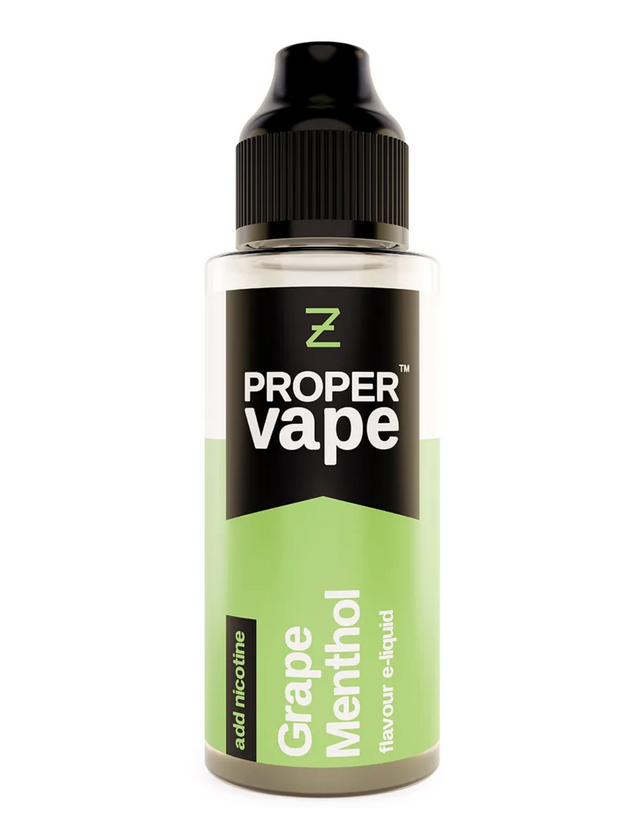 Proper Vape - Grape Menthol - 100ml - 0mg - My Vape Store UK