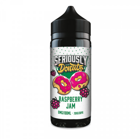 Seriously Donuts - Raspberry Jam - 100ml - 0mg - My Vape Store UK