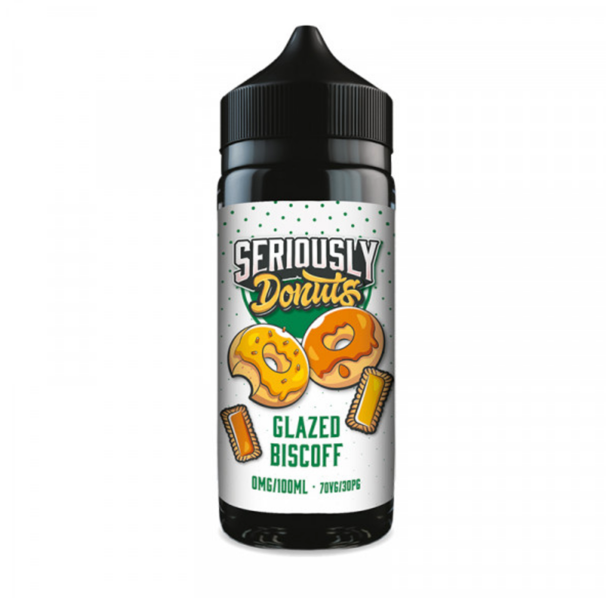 Seriously Donuts - Glazed Biscoff - 100ml - 0mg - My Vape Store UK