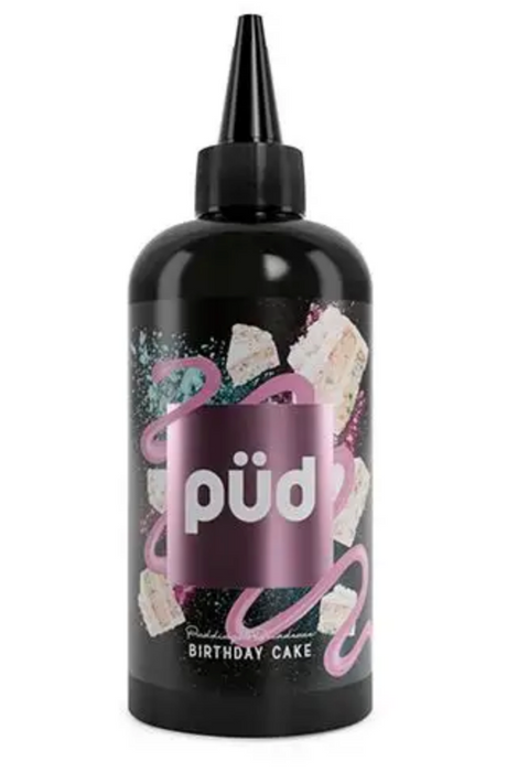 PUD - Pudding & Decadence - Birthday Cake - 0mg - 200ml - My Vape Store UK