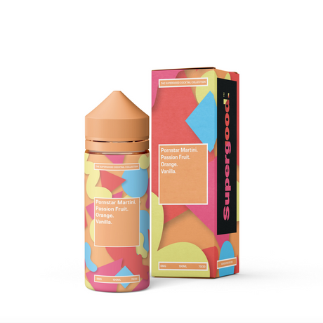 Supergood - Pornstar Martini - 100ml Shortfill - 0mg - My Vape Store