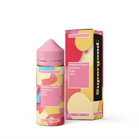 Supergood - Strawberry Daquiri - 100ml Shortfill - 0mg - My Vape Store