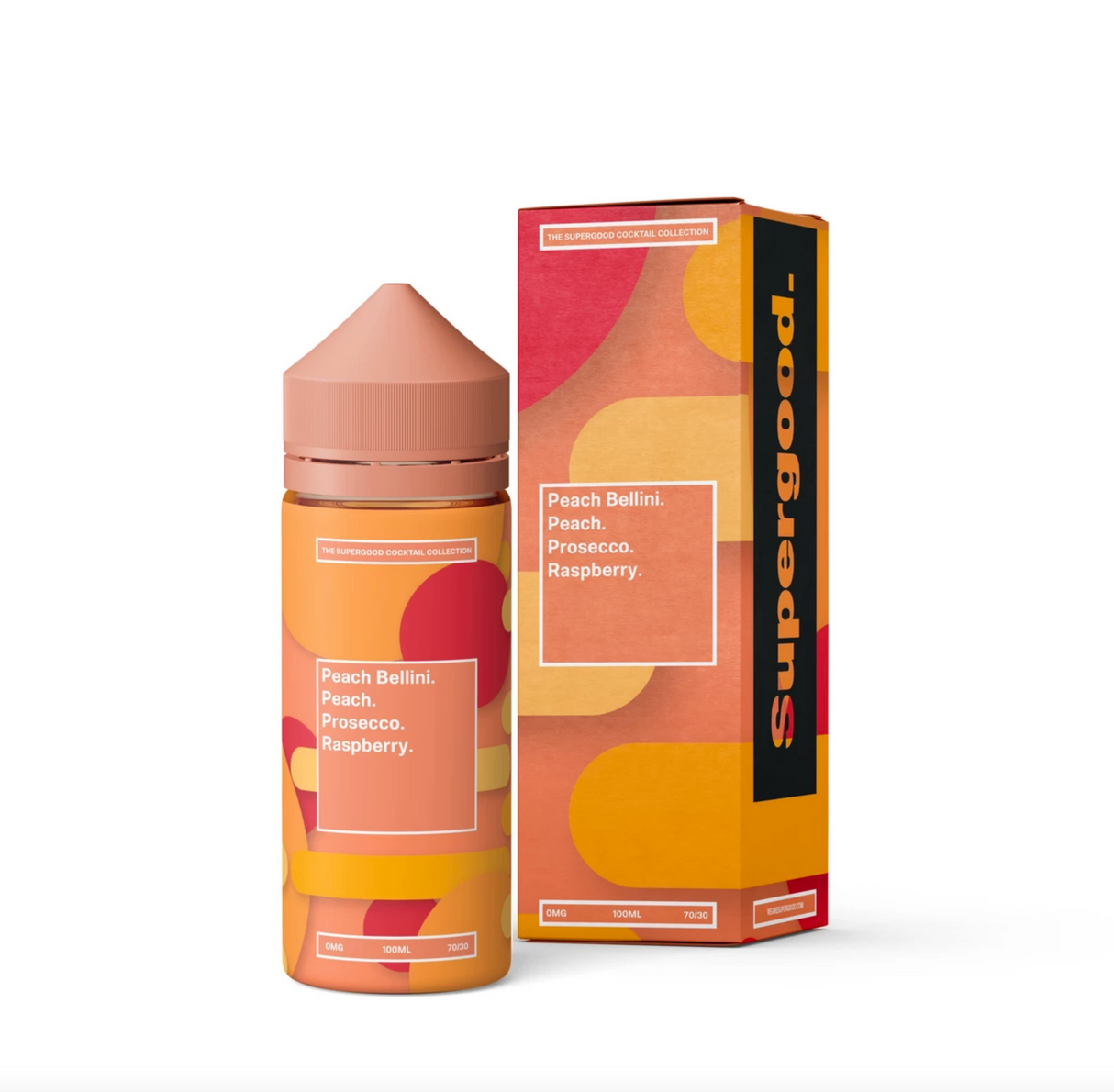 Supergood - Peach Bellini - 100ml Shortfill - 0mg - My Vape Store